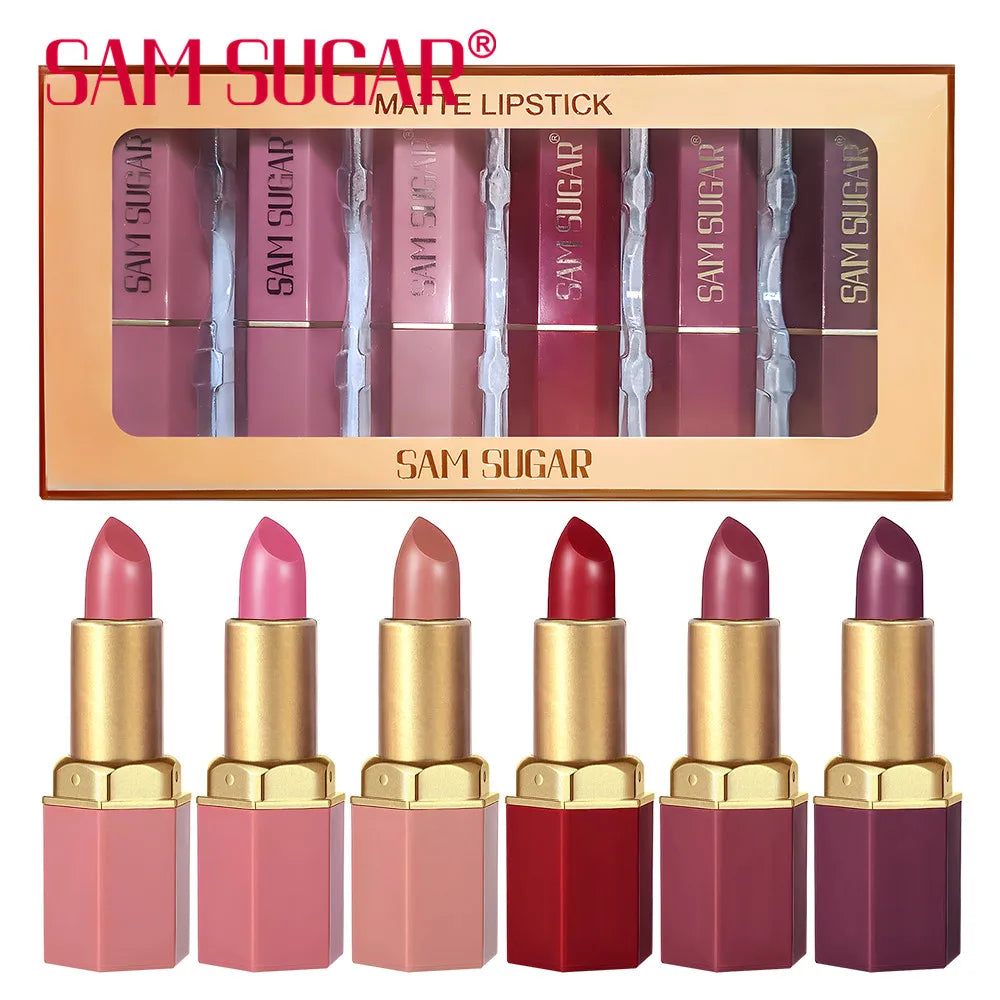 Pack 6 rouge à lèvre