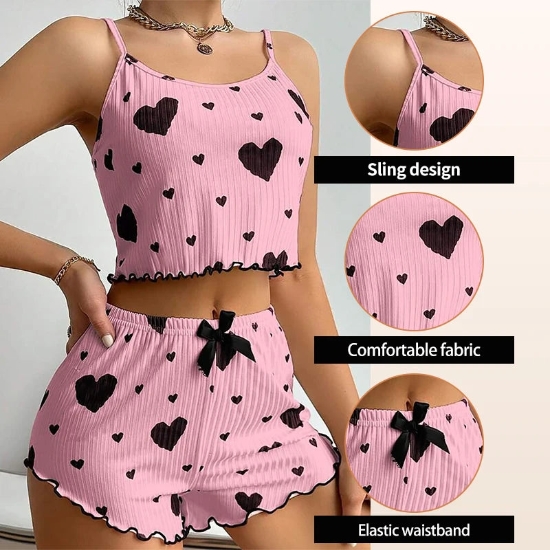 Pyjamas cœur