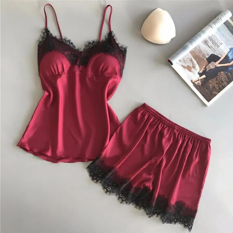 Pyjama short sexy femme