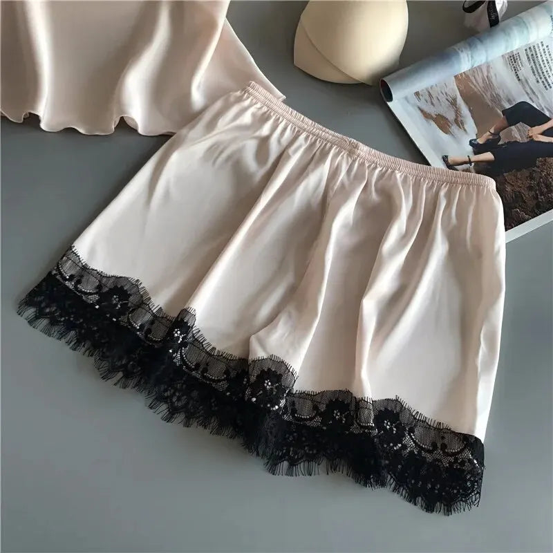 Pyjama short sexy femme
